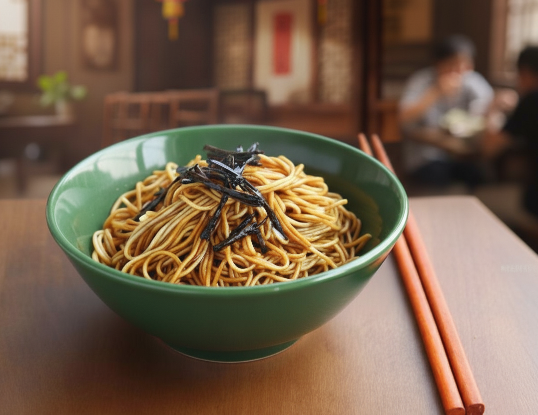 파 기름 국수 (충유반몐)